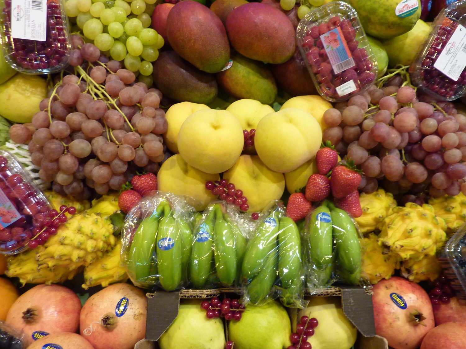 variedad de fruta